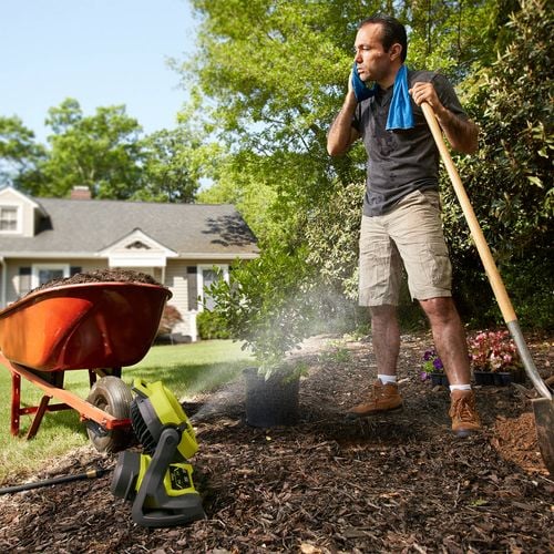 Ryobi portable misting kit best sale