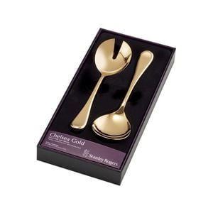 Stanley Rogers Chelsea Gold 2 Piece Salad Server Set