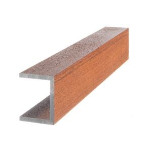 DECO 20 x 20mm 6.5m Ironbark DecoSlat Channel