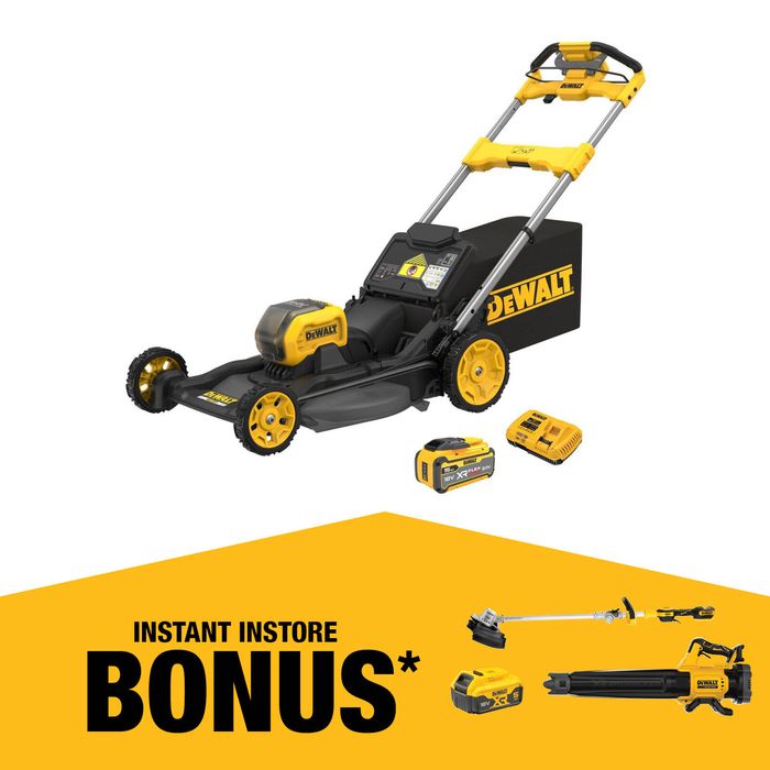DeWALT 54V Brushless Self-Propelled Mower 15Ah Kit DCMWSP550Z1-XE