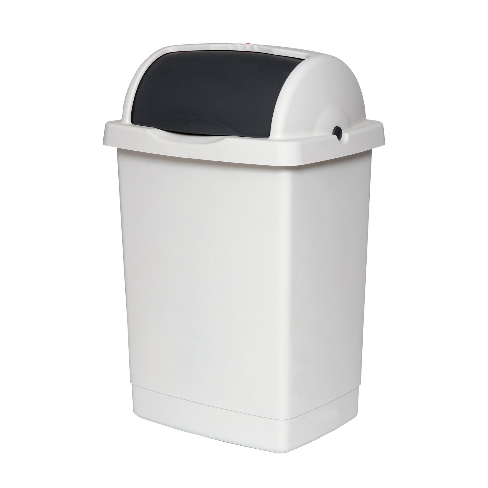 Willow 25L White/Charcoal Roll Top Bin product image