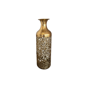 Elegant Collections Large Gold Maya Decorative Vase
