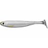 Live Target Slow Roll Shiner 5" Soft Plastic Fishing Lure Silver/Pearl
