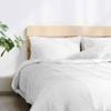 Royal Comfort Luxury Bamboo 250GSM Quilt And 2 Pack of Duck Feather Down Pillows Double White