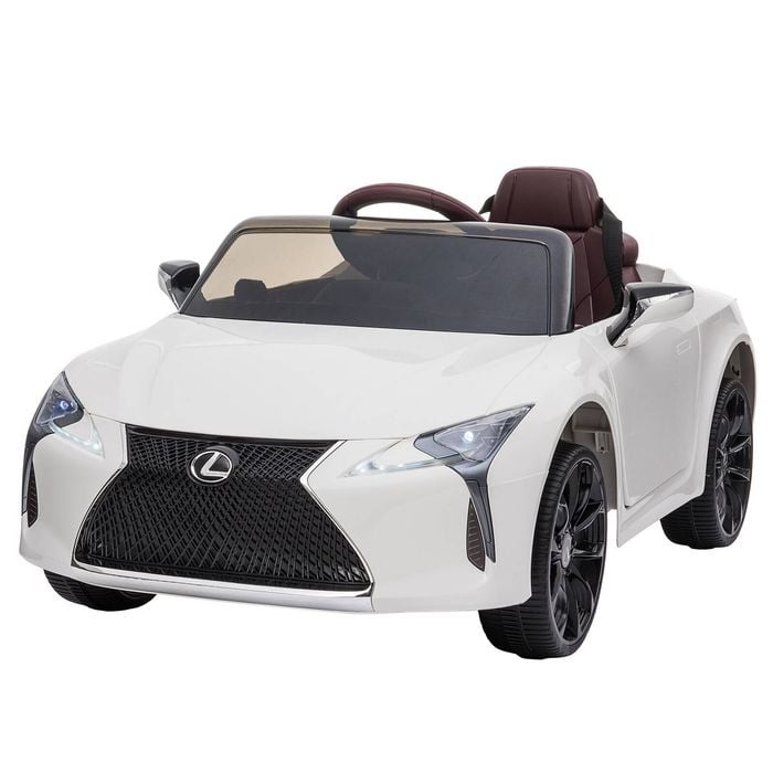 Kahuna Licensed Lexus LC 500 Kids Electric Ride On Car - White