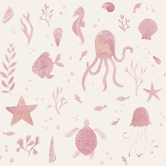 Wallpaper Trader Della Pink