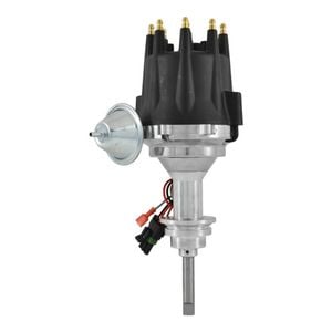 Chrysler Sb 273 318 340 360 Pro Series Ready To Run Distributor - Black Cap