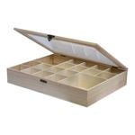 Boyle Wood Memory Box With Dividers
