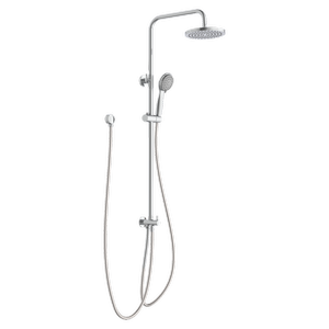 Estilo Chrome 3 Function Twin Rail Shower Set