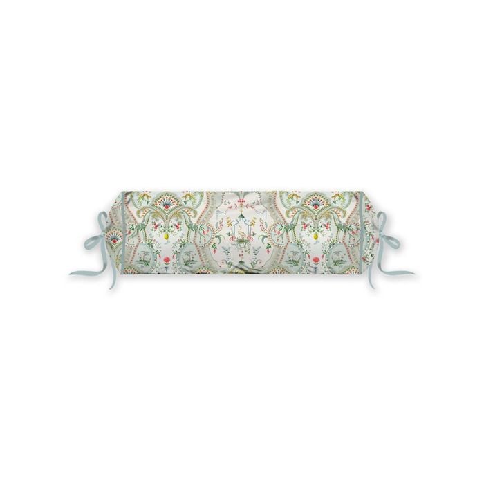 Pip Studio 22cm x 70 cm White Curious Animal White Roll Cushion 22x70cm