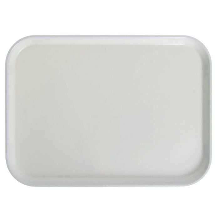 Cambro Rectangular Tray Camtray Fibreglass White 460x355mm Commercial Kitchen Food Service Serving Tray
