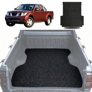Signature Honeycomb UTE Tub Mat Tray Liner for Nissan Navara 2005 - 2015 (D40 RX) - Black