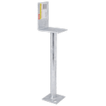 Pryda 300mm M12 Half Stirrup Post Anchor