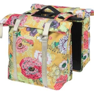 Basil Bloom Field Double Pannier Bag Mik 28-35l Yellow Yellow