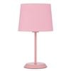 Telbix Jaxon Contemporary Table Desk Lamp Light Metal Fabric Pink