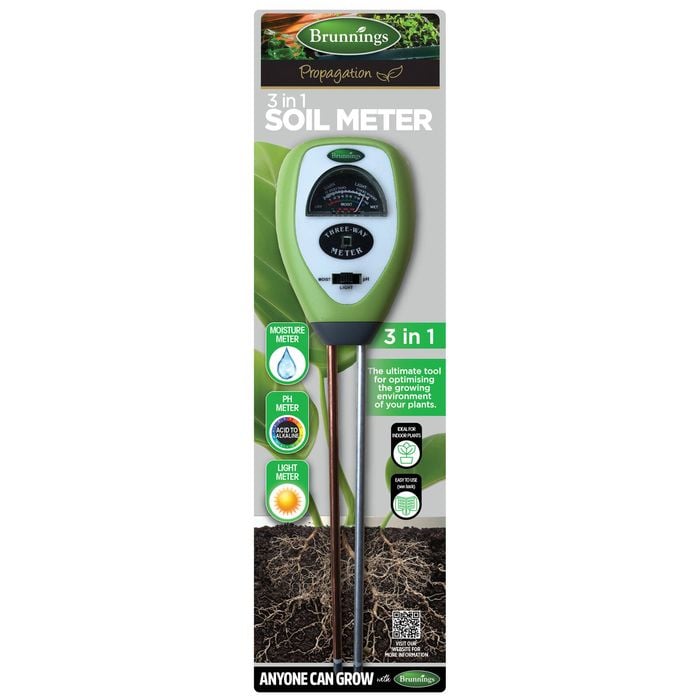 Brunnings 3 in 1 Soil Meter