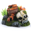 Kazoo Skull W/plants & Air (18854)