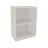 Kaboodle 300-399mm White Pepper Customisable Open Wall Shelf