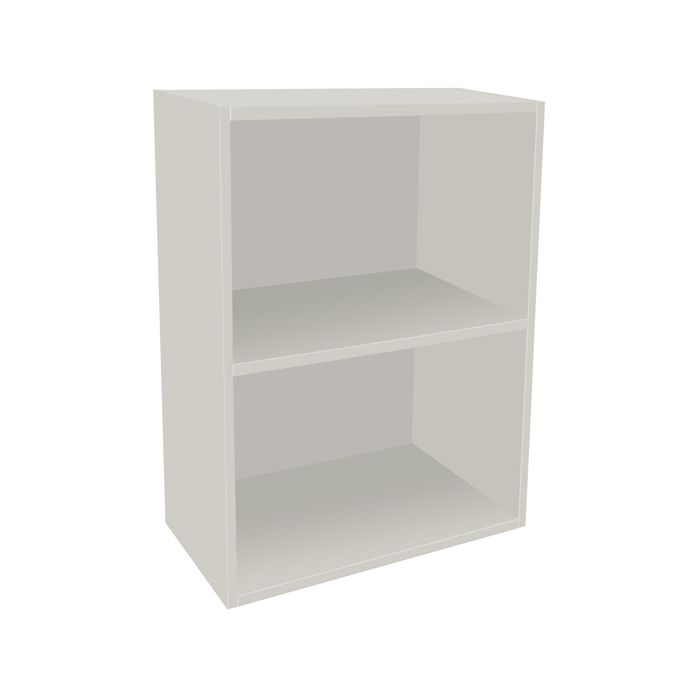 Kaboodle 300-399mm White Pepper Customisable Open Wall Shelf