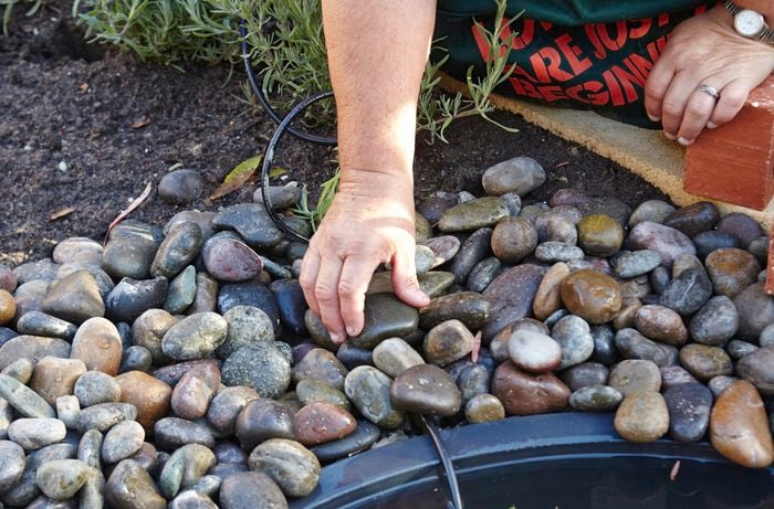 DIY Step Image - How to install a pond pump . Blob storage upload.