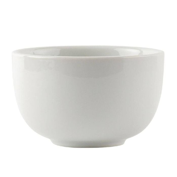 Olympia Sugar Bowls Whiteware Porcelain White Stackable 95mm 200ml 12 Pack