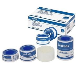 Leukofix Hypoallergenic Polyacrylate Adhesive Tape 1.25cm X 9.2m