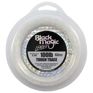 Black Magic Tough Trace Monofilament Fishing Leader 100lb