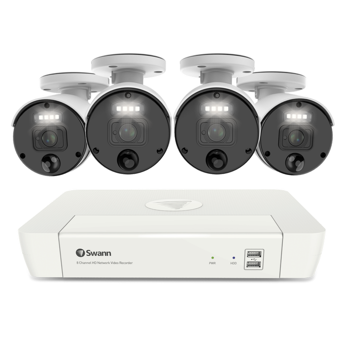 Swann Master-Series Camera Channel 4K NVR Security System
