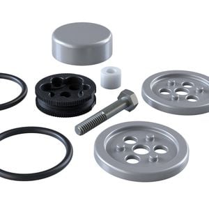 Promenaid 48.25mm Silver Glass Mounting Kit 
