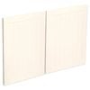 Kaboodle 900mm Antique White Country Rangehood Cabinet Doors - 2 Pack