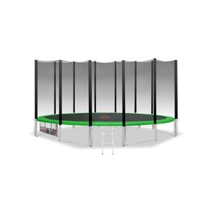 Kahuna Blizzard 16ft Trampoline With Net Green