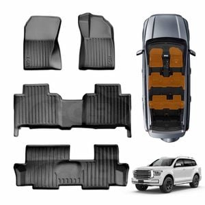 3D Heavy Duty All Weather Car Mat Floor Liner Full Set for GWM Tank 500 2024-Onwards
