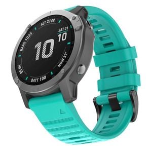 TEGAL Silicone Sport Band Strap For Garmin Fenix 5x/5x Plus/6x Mint