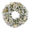 Christabelle 61cm Snow Christmas Wreath Lush Majestic Front Door Decoration Ornament
