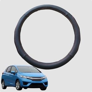 Steering Wheel Cover for Honda Jazz 2008-2014 (FIT GE/GG) 38CM | Circle