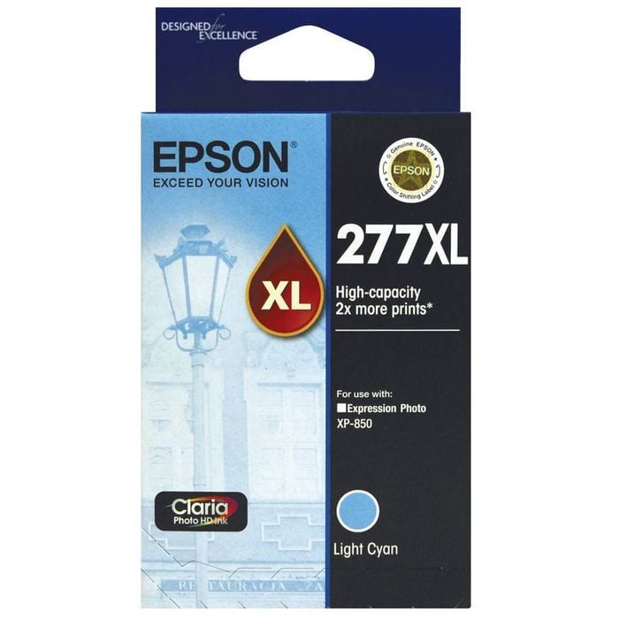 Epson GENUINE Original Epson 277XL Light Cyan Ink Cartridge XP-850 XP-950 T278592