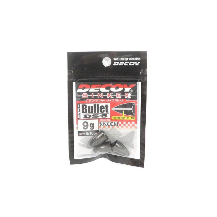 Decoy DS5 Bullet Fishing Sinker 9g