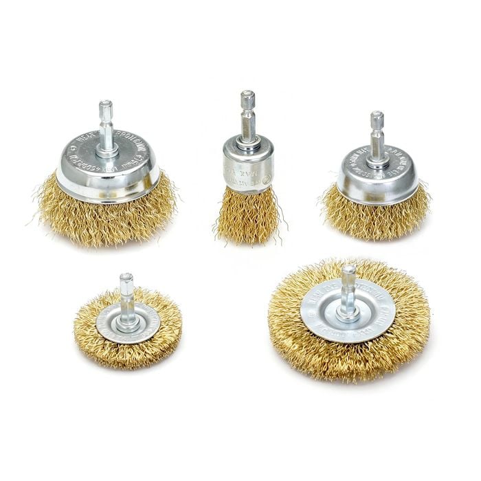 Craftright Crimped Wire Brush Set 5pc
