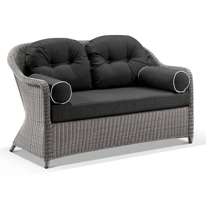 Plantation Outdoor Wicker 2 Seater Lounge