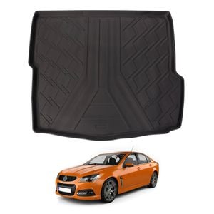 AUSGO Boot Liner for Holden Commodore VF Sedan 2013-2017 Cargo Trunk Mat Boot Mat