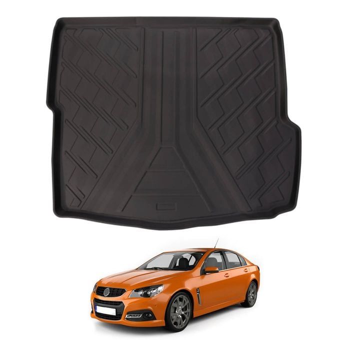 AUSGO Boot Liner for Holden Commodore VF Sedan 2013-2017 Cargo Trunk Mat Boot Mat