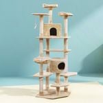 i.Pet 203cm Beige Cat Tree Kitten