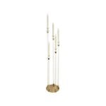 TODO 109cm Acrylic Candelabra Column with 5 LED Candles