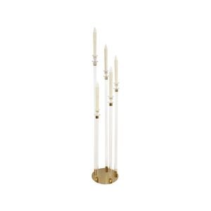 TODO 109cm Acrylic Candelabra Column with 5 LED Candles