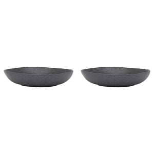 2PK Ecology Ottawa Stoneware Shallow Serving Bowl 28cm - Stone