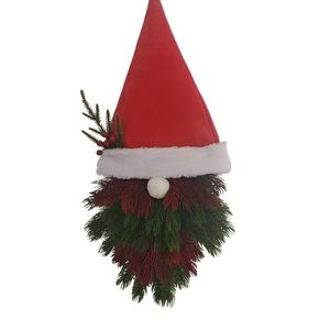 Lifebay Christmas Gnome Garland Red Green Hanging Decoration