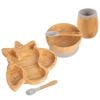 Tiny Dining 5pc Bamboo Unicorn Baby Weaning Set