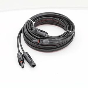 1m Exotronic 6mm² Twin Solar Extension Cable
