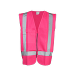Wise Hi-Vis X-Large Pink Tricot Vest
