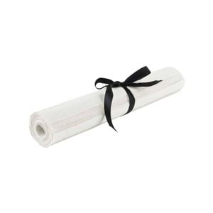 Ladelle Cairo Ivory Vinyl Table Runner 30 x 155 cm